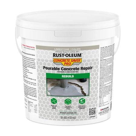 Concrete Repair Compound, 10 lb, Gray