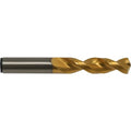 Screw Machine Drill Bit, 15/64 in Size, 135 Degrees Point Angle, Cobalt, TiN Finish