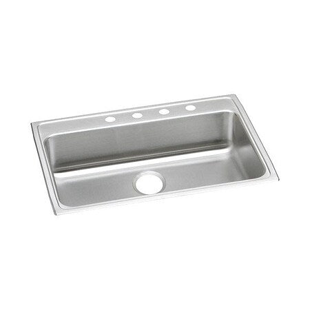 Bowl Drop-In Sink,31""x22""x4.5"",Gray
