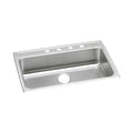 Bowl Drop-In Sink,31""x22""x4.5"",Gray