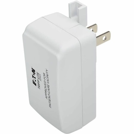 USB Wall Outlet Charger, White