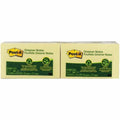 Recycled Sticky Notes, 3x5 In., YW, PK12