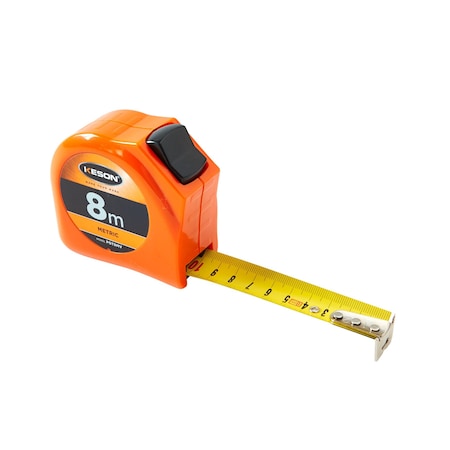 8 m Tape Measures, 25 mm Blade
