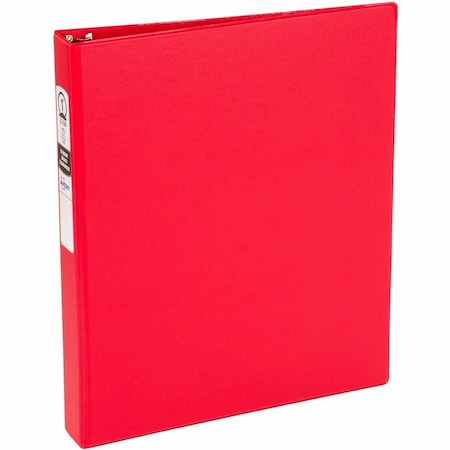 Economy 3 Ring Binder,1 in Round Rings
