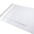 Window Blinds, Faux Wood, White