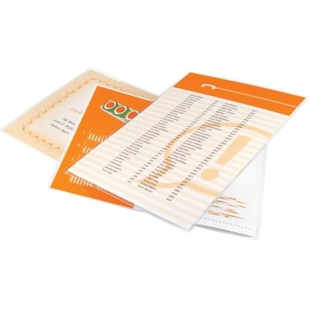 Heat Laminating Pouches, 11-1/2x9in, PK100