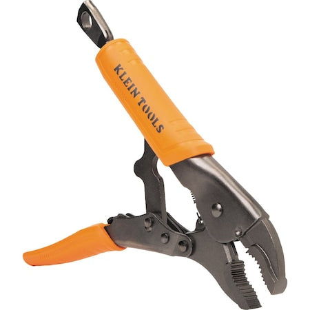 Locking Pliers, Curved Jaw, 10-Inch