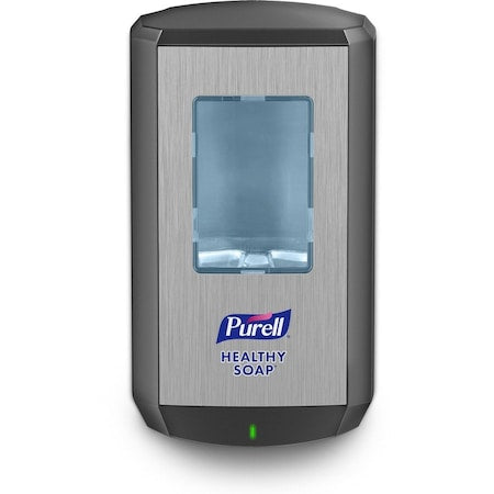 Soap Dispenser, Wall Mount, Automatic, Touch-Free, Graphite