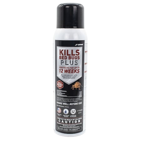 Insect Killer For Bed Bugs, 17.5 oz, Aerosol, DEET-free,