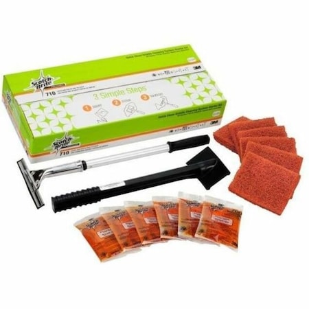 Cleaning Kit, Orange, Used On Griddle