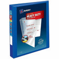 Heavy-Duty View 3 Ring Binder, 1 in