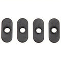 EconomyT-Nut, Steel, BlackZinc-Plated, PK4