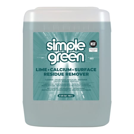 Calcium and Lime Remover, 5 gal, Unscented