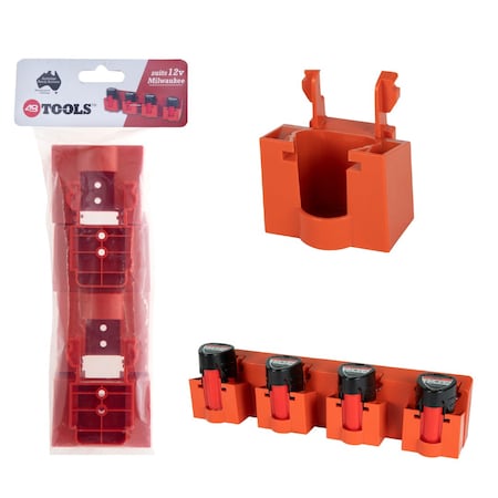 Battery Holder, 9.875 in L, 12 V
