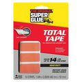 Double-Sided Foam Tape, 11/16 in W, 1 13/16 in L, 1/16 in, Polypropylene Foam, Double-Sided