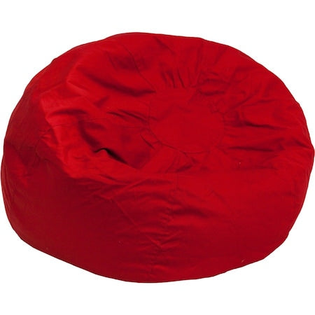 Bean Bag Chair, 42 in W 42" L 19" H