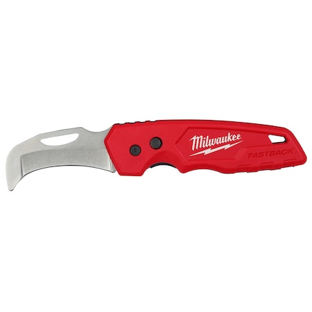 FASTBACK Blunt Tip Hawkbill Folding Knife