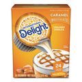 Liquid Non-Dairy Coffee Creamer, Caramel Macchiato, Mini Cups, PK24