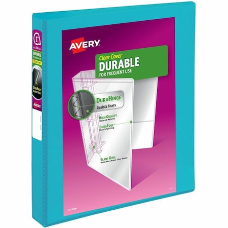 Durable View 3 Ring Binder, 1 in Ring