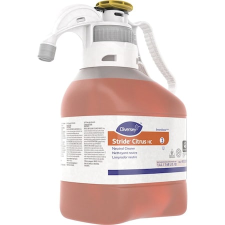 Citrus Neutral Cleaner, 1.4L Hose End Sprayer, Unscented, Orange