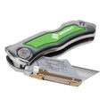 Utility Folding Utility Knife, Folding Retractable, 8.9"