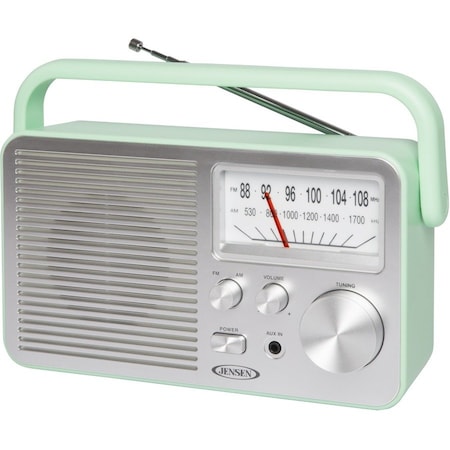 MR-750-GR MR-750 Portable AM/FM Radio (Green)