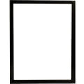 Magneto Adhesive Picture Frame, Black, PK2