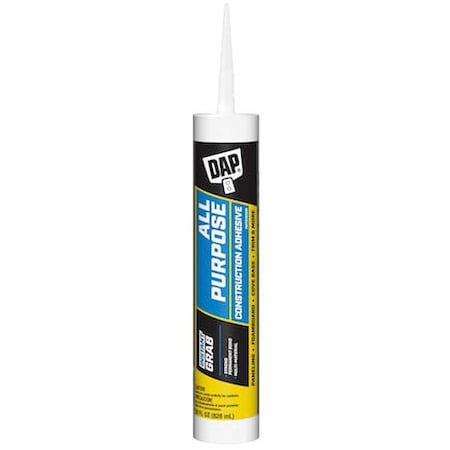 Construction Adhesive, All Purpose Series, Tan, 28 oz, Cartridge