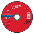 Cut-Off Wheel, 7/8" Sz, 6" dia.