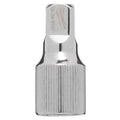 Socket Extension 1 1/2 in L, 1 Pieces, Chrome