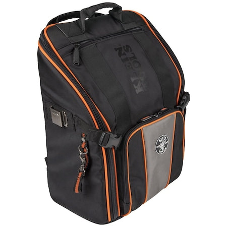 1680d Ballistic Weave Body, Black/Orange/Gray, 19.25" (48.9 cm) Height
