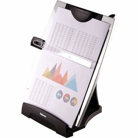 Copy Holder, Desktop, Black/Silver