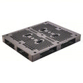 Plastic Pallet, 48 in L, 40 in W, 5 1/8 in H, 3,000 lb Dynamic