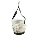 Bucket Bag, Natural, Canvas, 4 Pockets