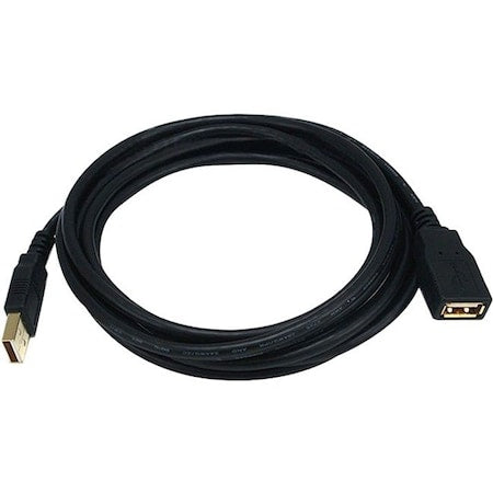 USB 2.0 Extension Cable, 10 ft.L, Black