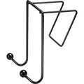 Coat Hook,Black,6 x 4 x 5-1/8 In