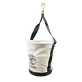 Bucket Bag, Natural, Canvas, 15 Pockets