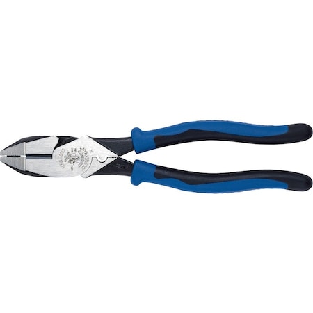 9 in 2000(TM) Linemans Plier High Leverage w/ Wire Crimper, Steel