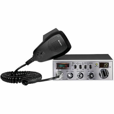 CB Radio, 4W, 6-13/32"W