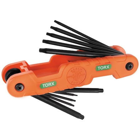 Hex Key Set, Pro Folding, Torx, 10-Key