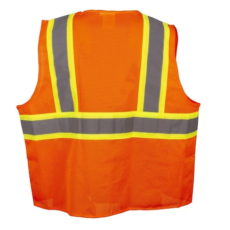 Surveyors Safety Vest, Orange, Type R