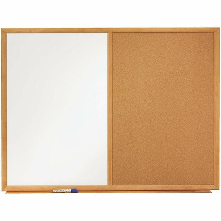 Bulletin/Whiteboard Combination 36"H x 48"W