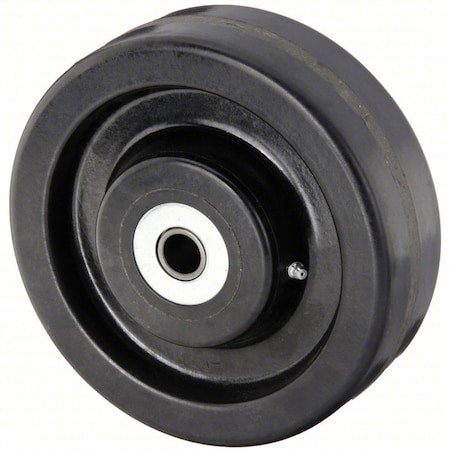 Caster Wheel, 8"dia, 2, 000 lb, Black