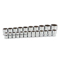 3/4 Inch Drive 12-Point Socket Set, 23-Piece 19-50 mm