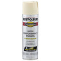 Rust Preventative Spray Paint, Almond, Gloss, 15 Oz