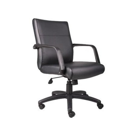 Mid Back Executive Chair In LeatherPlus