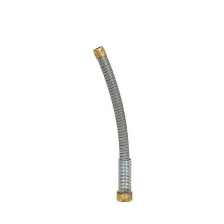 FuelandSafetyCanSpout, Gray, Steel, 12inL