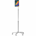 Tablet Floor Stand, Silver, 26" L