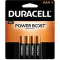 Coppertop AAA Alkaline Battery, 1.5V DC, PK4