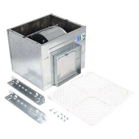 Bath Exhaust Fan, 8In, Galvn Steel, 115 V